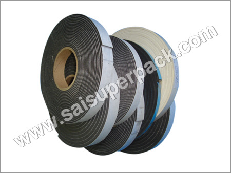 Eva Foam Tapes - XLPE/EVA, Various Lengths, Double-Sided, Black Color, Rubber Adhesive | Moisture Proof, High Strength, Tear Resistant, Perfect Finish