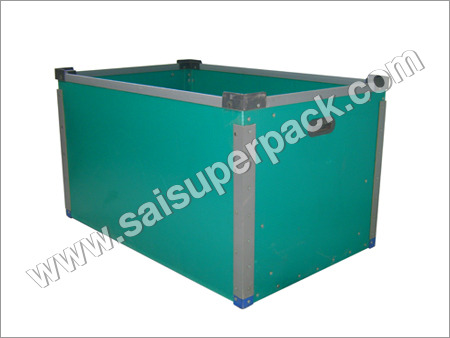 Reinforced Heavy Articles PP Bin - Polypropylene, Rectangular, Green | Crack Resistant, High Strength, Lightweight, 1-Year Warranty
