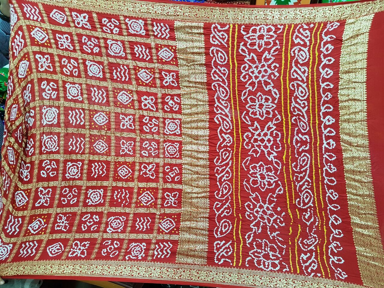 Bandhej Gharchola Sarees