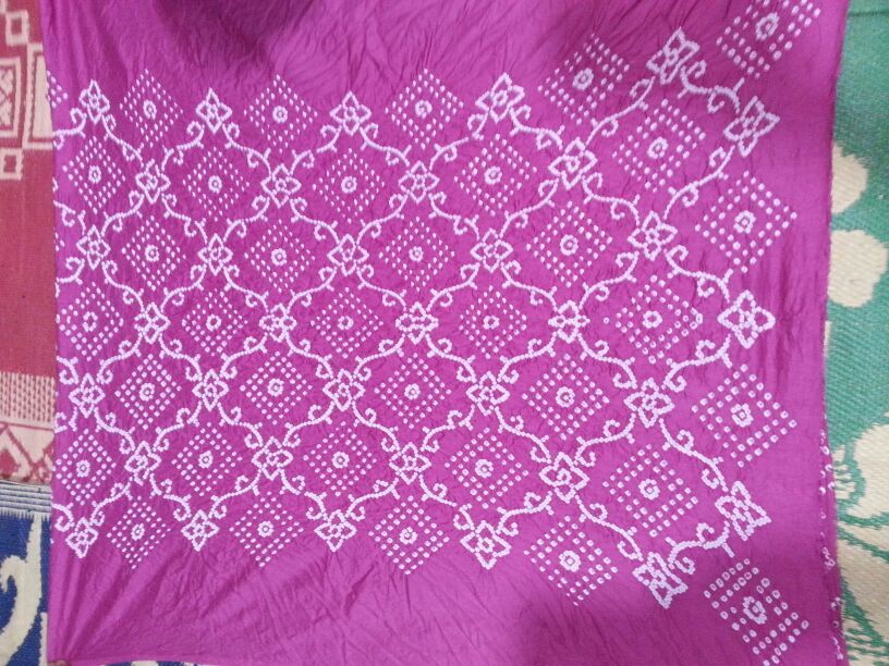 Cotton Bandhej Dress Materials