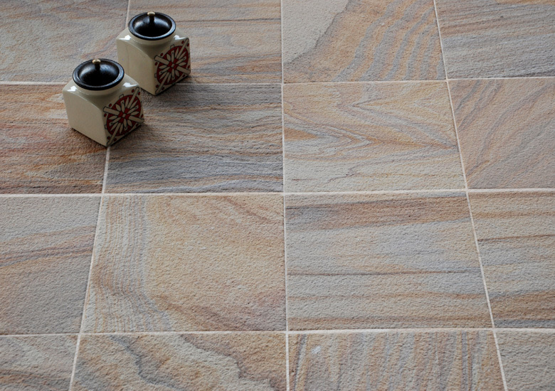 Rainbow Sandstone - 120x60 Cm Slabs | Durable Natural Stone, Multiple Surface Finishes, Easy To Clean