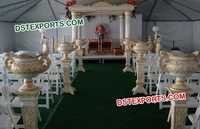 शादी के फाइबर आयलवे स्तंभ पौधों के साथ