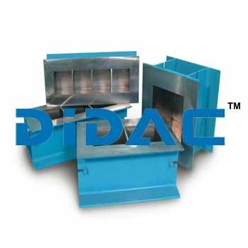 स्टील क्यूब मोल्ड 200 एमएम टू गैंग्स