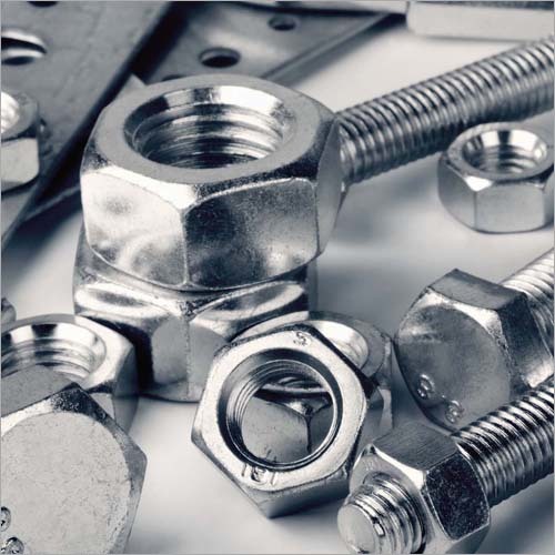 Bolt Fastener - Metal, Customized Sizes Available, Hexagonal Head Shape, Threads for Excellent Grip | Corrosion Free, Sturdy Design, Easy Affixing & Removing, Fine Finishing