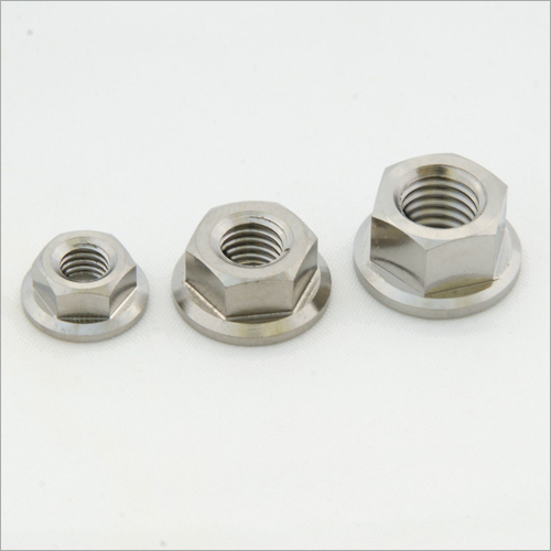 Flange Nut - Mild Steel, Smooth Flat Bottom, Customized Specifications | Integrated Washer, Load Distribution, Vibration Resistance, Non-Spinning