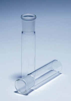 Socket - Borosilicate Glass, 127-152.4 mm Length | Transparent, Lightweight Adapter for Lab Use, 50-200 g