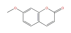 हर्नियारिन C10H8O3