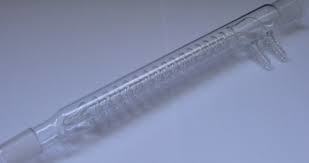 Dimroth Condenser - Borosilicate Glass, 5-10 Inch Size | Transparent, Glass & Plastic Screw Thread Connector