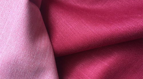 पॉली एस्टर स्लब रेयन फैब्रिक