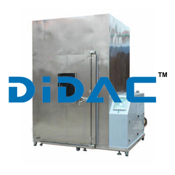8 Cubic Meter Stainless Steel Walk In Salt Fog Chamber - 200x200x200 cm, 1.00 kgf/cm2 Air Pressure | Corrosion Resistance, Anti-Erosion Treatment, NSS & CASS Testing
