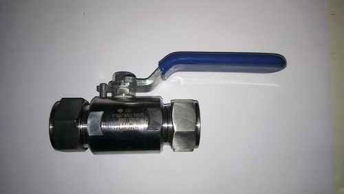 स्विचिंग सेवा बॉल वाल्व चार-तरफ़ा स्क्रू किए गए अंत