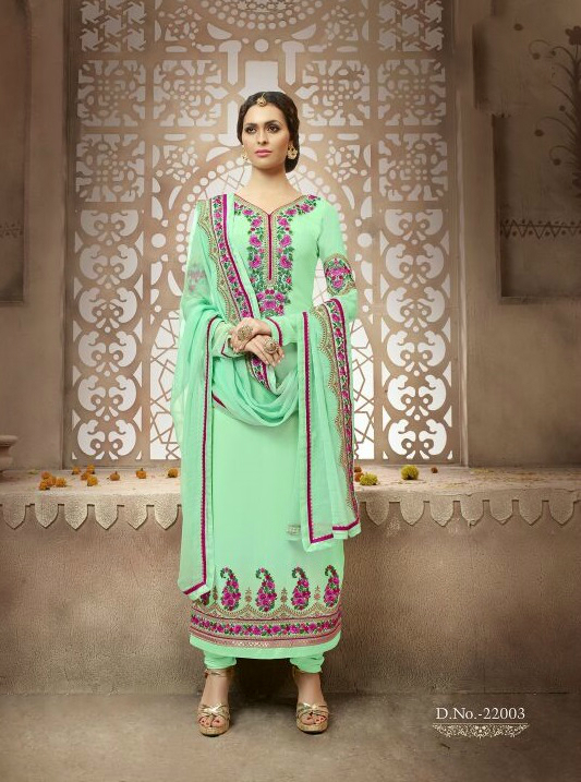 Georgette Unstitched Salwar Kameez