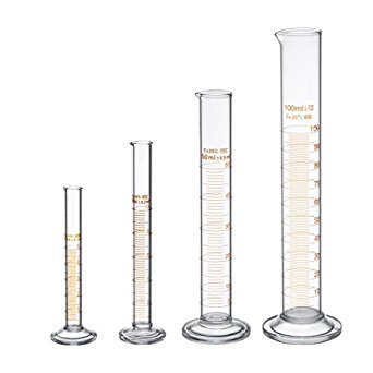 Measuring Cylinder Graduated Class A Application: Chemical Laboratory