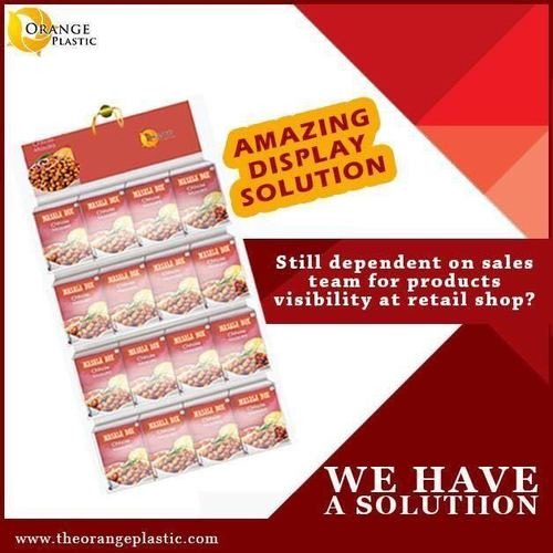 मसाले पाउच डिस्प्ले हैंगर