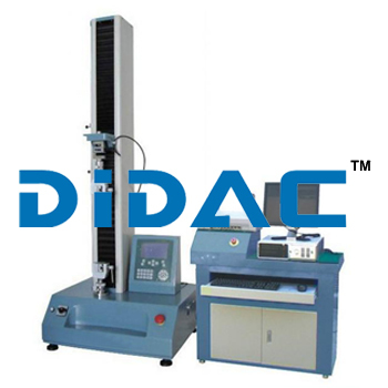 Single Column Servo Motor Bending Tensile Strength Test Machine