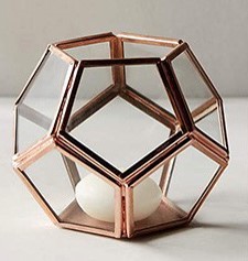 Dodecahedron lantern for ta light