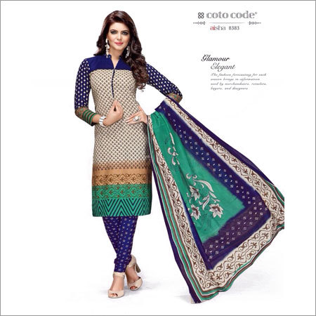 कॉटन ड्रेस सामग्री