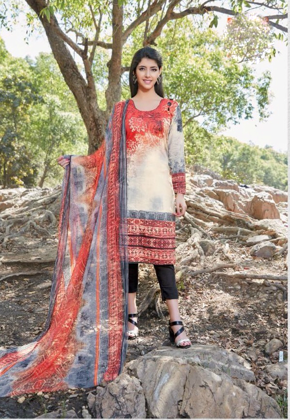 Multicolour 9009-9014 Straight Suits Catalog In Georgette By Sophie