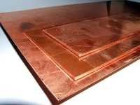 Copper Sheets - Industrial Grade, Square Shape | Ductile Material for Roofing, Electronics, and Fabrication