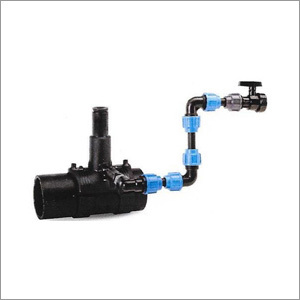 Water Service Connection From PE Distribution Network With Electrofusion Saddle
