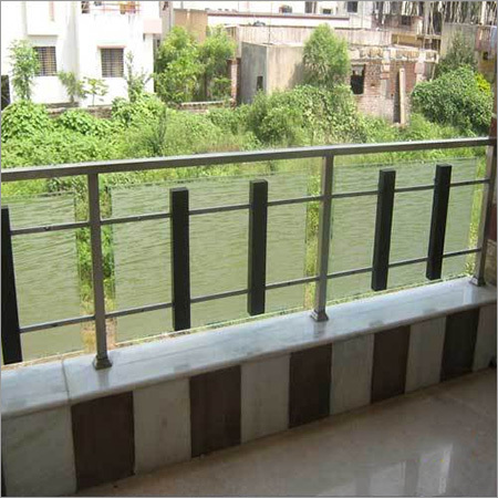 गार्डन ग्लास रेलिंग