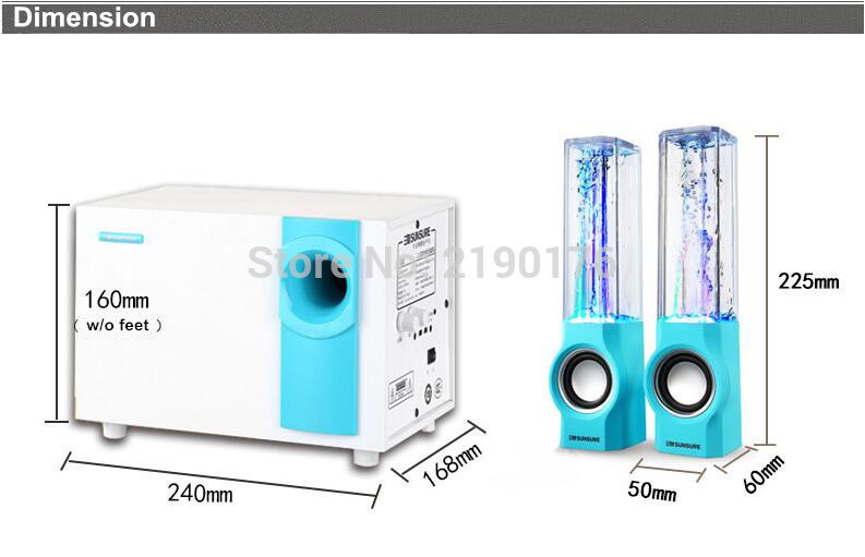 Various Hoteon Bluetooth Water Dancing Stereo