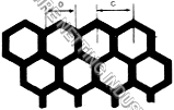 Hexagonal Hole Perforated Sheet