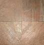 Copper Polished Slate Stone Size: 60x60cm