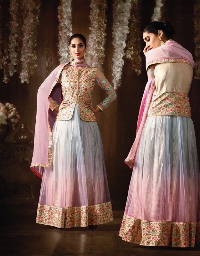 Multicolour Bela 1602-1610 Heavy Bridal Collection Salwar Suits Catalog