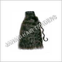 मैशीनी वैफ्ट लहराती मानव बाल