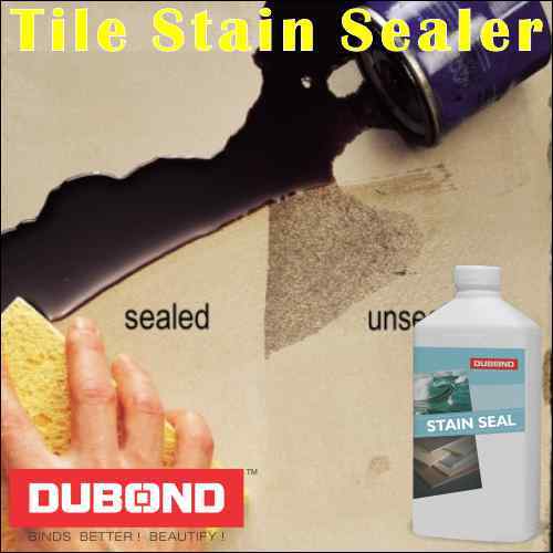Tile Stain Sealer - Fluorochemical Technology, 500ml/5 Litres | Transparent Liquid, Stain Resistant, User Friendly, Hydrophobic & Uv Resistant