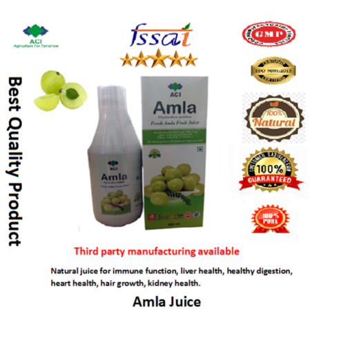 Amla Juice - Direction: Take 30Ml Empty Stomach- Twice A Day (Early Morning & Evening)