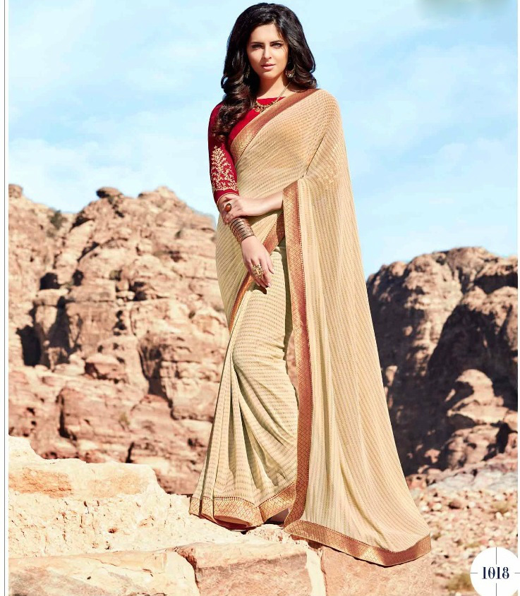 Georgette Wholesale Indian Sarees