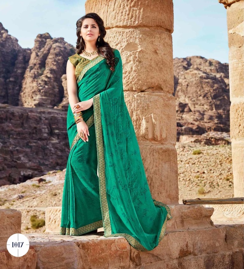 Georgette Wholesale Indian Sarees