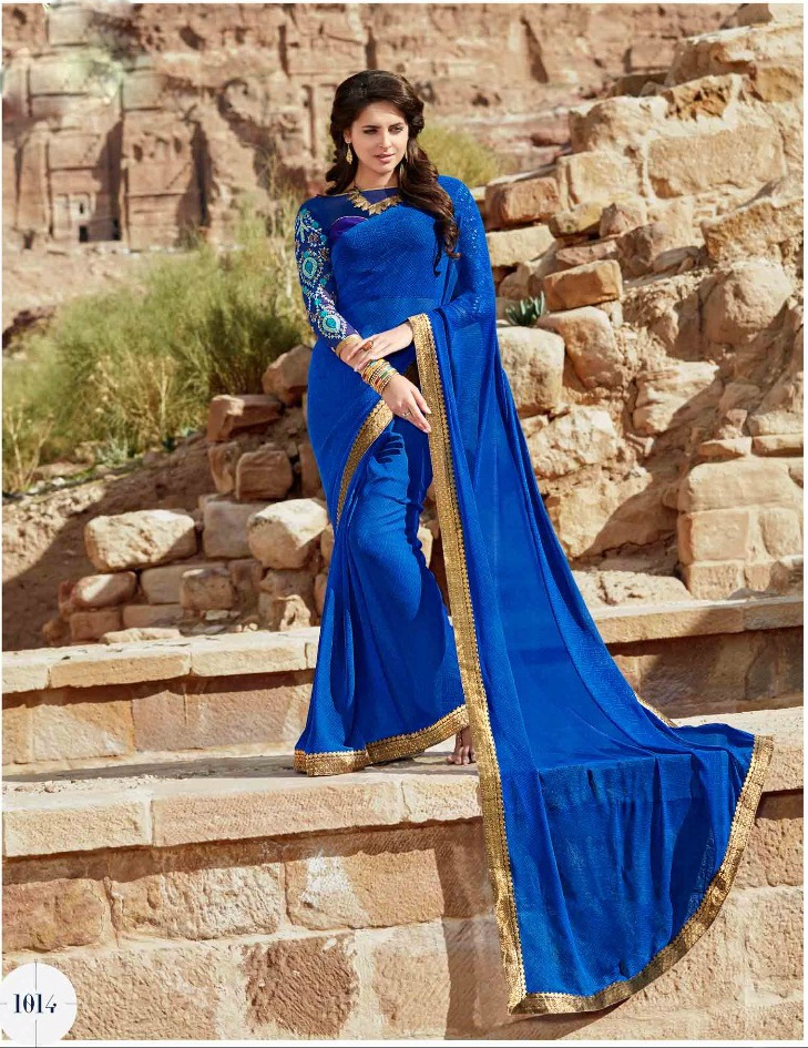 Georgette Wholesale Indian Sarees