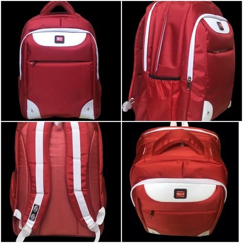 1070 Red laptop backpack