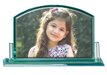 Photo Crystal - Crystal Glass, 10cm Diameter, 12cm Height | Elegant Design, Durable, Personalized Keepsake