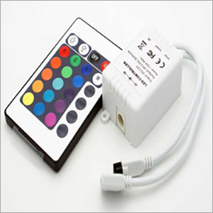 LED Controller - Plastic Rectangle, 85-300V Input Voltage, Bright White Color, Weight 2-5kg