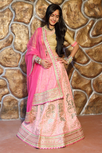 Lehenga Decoration Material: Lace