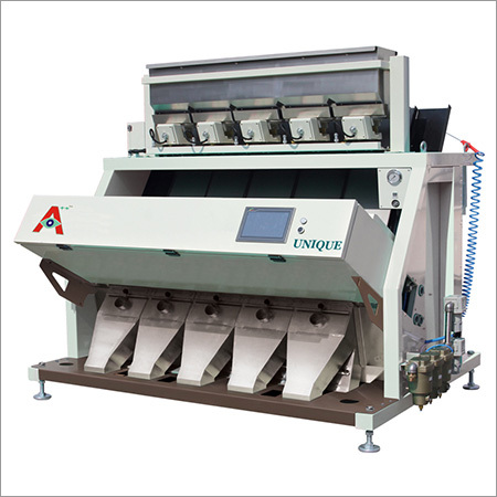 Grain Color Sorter - 0.15mm Resolution, 2593x16362070mm Dimension | 99.9% Accuracy, User-Friendly Design, High Efficiency Ejector