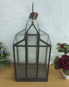 कोलोनियल रिंग हैंडल लालटेन बड़ा