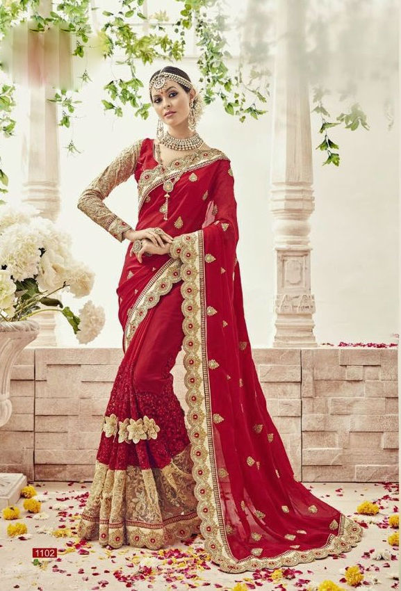 Georgette Wedding Sarees