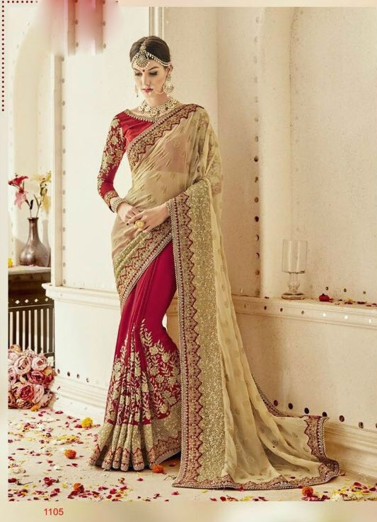 Georgette Wedding Sarees