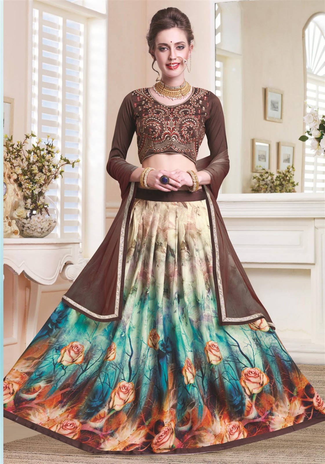 Satin Surat Wholesale Shop Of Chiffon Sarees