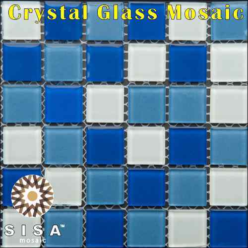 Crystal Glass Mosaic Tiles