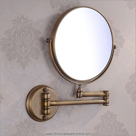 बाथरूम की दीवार के दर्पण