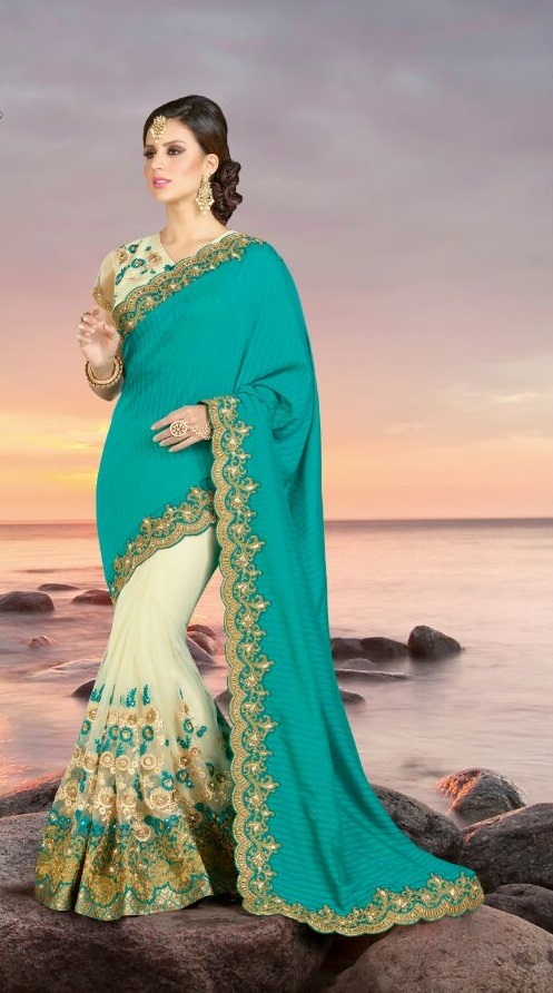 Embroidered Wedding Sarees Collection