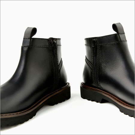 Black high neck shoes online