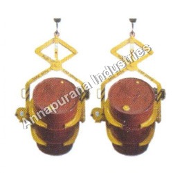 Drum Lifter Cum Tilting Stand - Color: Yellow
