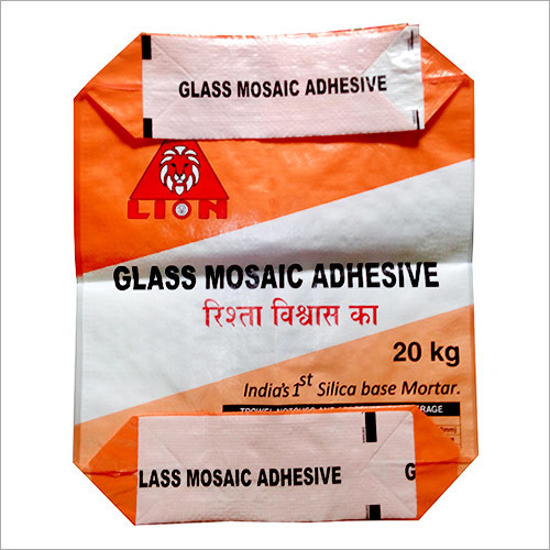 Ad Star Block Bottom Pasted Bag - Laminated Material, 500 Mm Width X 600 Mm Length, Multicolour | Ideal For Packaging Spices And Allied Materials
